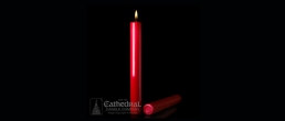 CHRISTMAS RED ALTAR CANDLE